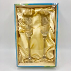 Carnival Cruise Line Happy B-day Champagne Glasses